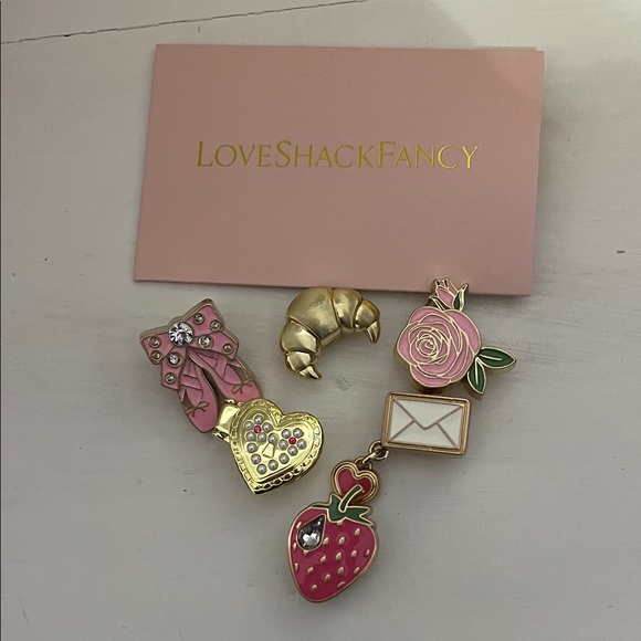 LoveShackFancy Accessories - LoveShackFancy Croc Jibbitz Metal